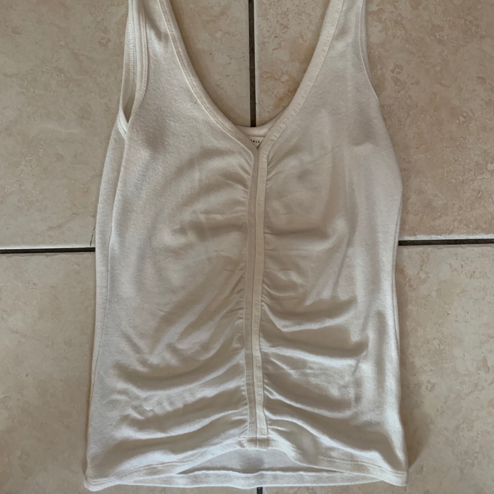 Low V Neck Tank
